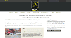 Desktop Screenshot of boulayautoglass.com